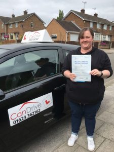 Jade Swann Student of Wayne Cordon at Can Drive Driving School